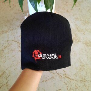 Gears of War 3 (Xbox 360 game) Promo Knit Beanie/ Skull Cap NWOT! - Black, OS